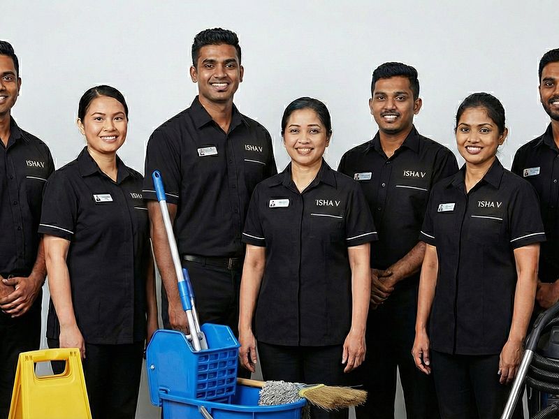 Isha V housekeeping