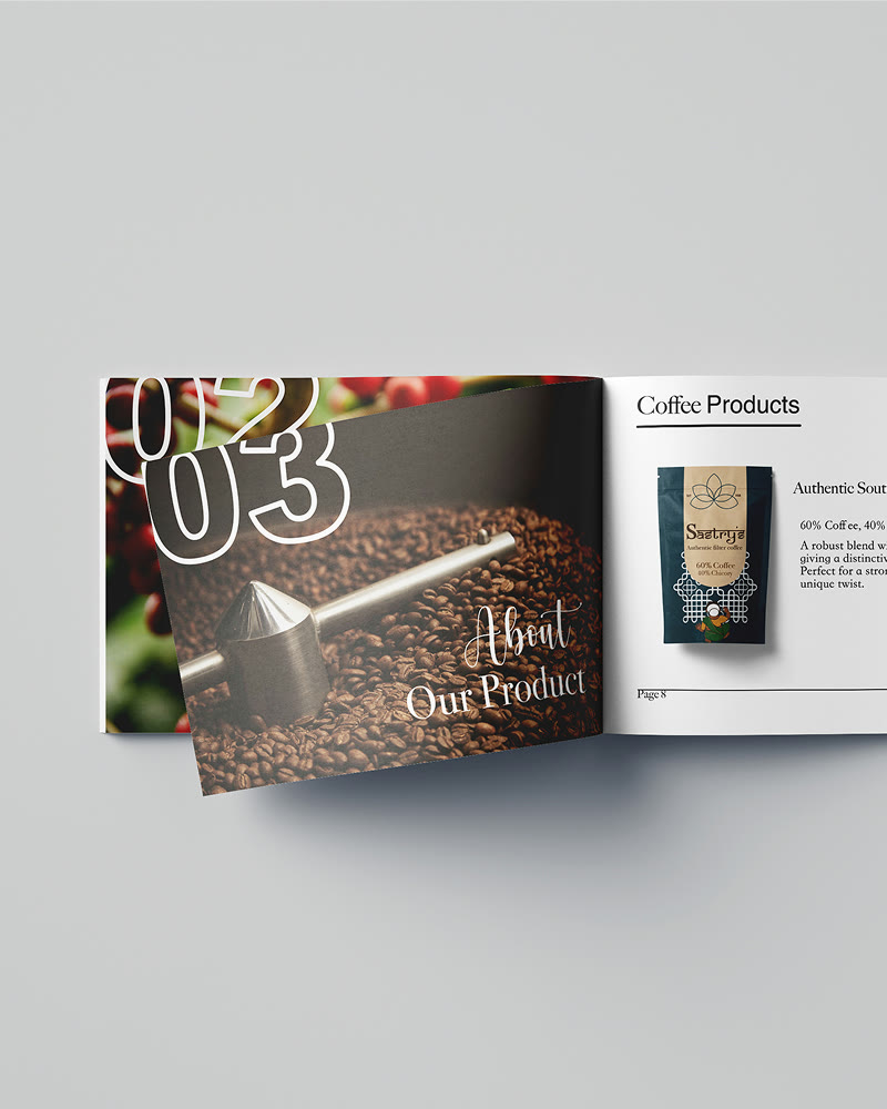 Selected project — brand identity work